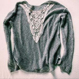 Crochet Detailed Sweater